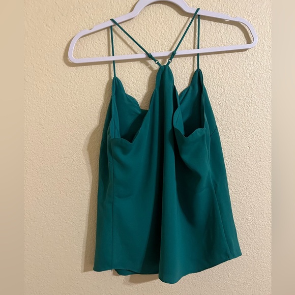 J. Crew scalloped Cami Green Size 2 - Picture 10 of 13